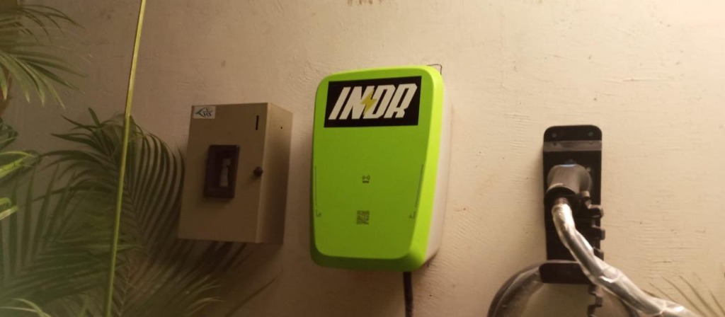 INDR EV Wall Mounted Charger